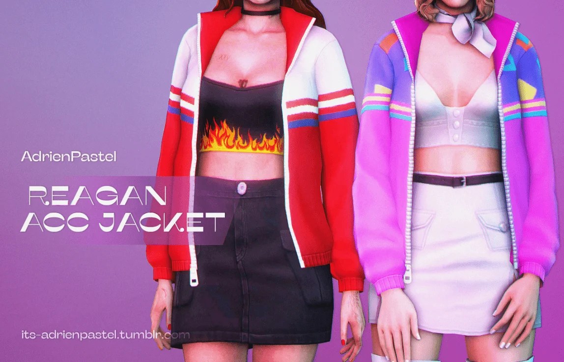 Ultimate Sims 4 Accessories Jacket Custom Content — SNOOTYSIMS