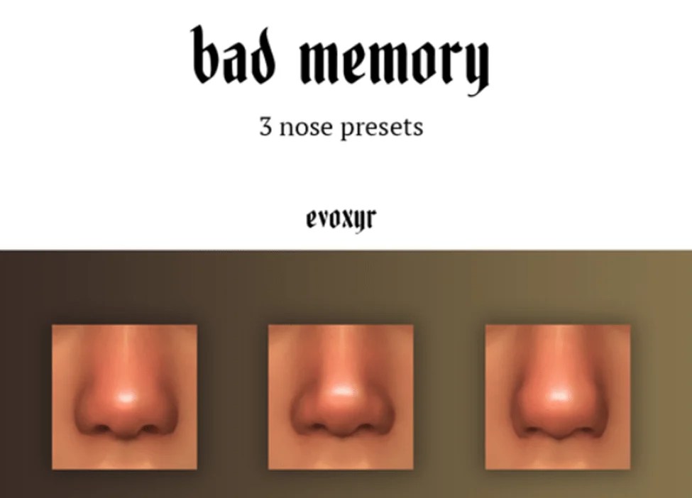 The Best Sims 4 Nose Presets to Download — SNOOTYSIMS