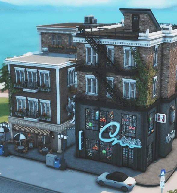 Sims 4 Townhouse