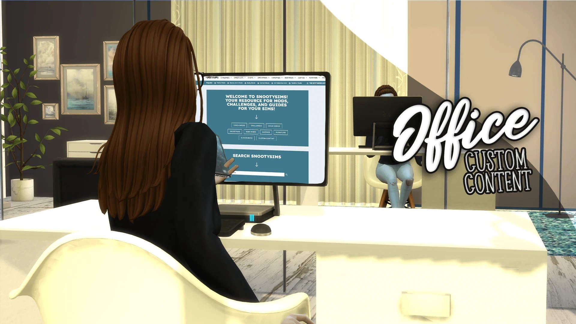 Top 20 Office CC Packs Get the Office You've Always Wanted! — SNOOTYSIMS