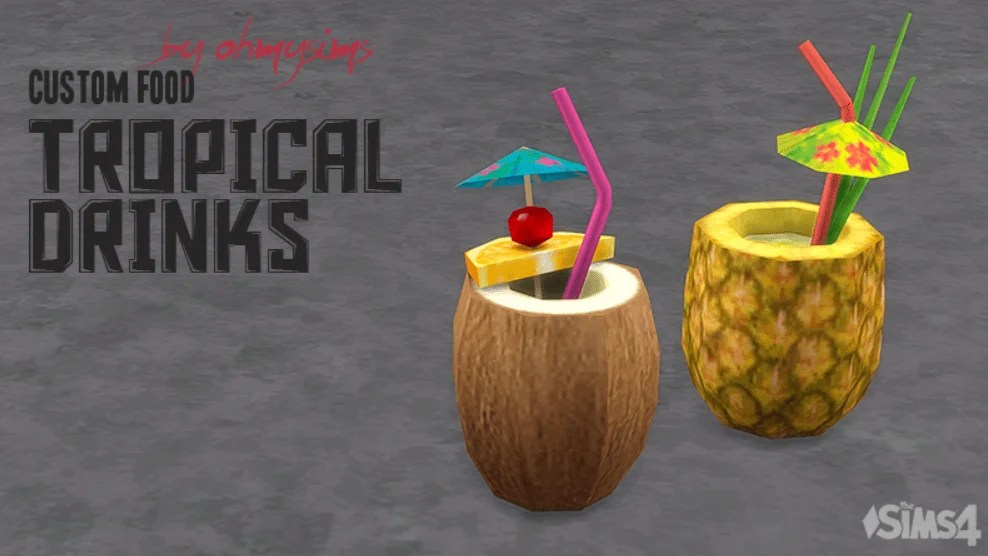 Coconut The Hairy Harvestable Of The Sims 4 — SNOOTYSIMS