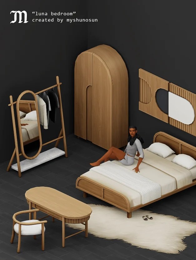 Sims 4 Male Bedroom Ccs Cctv Mod