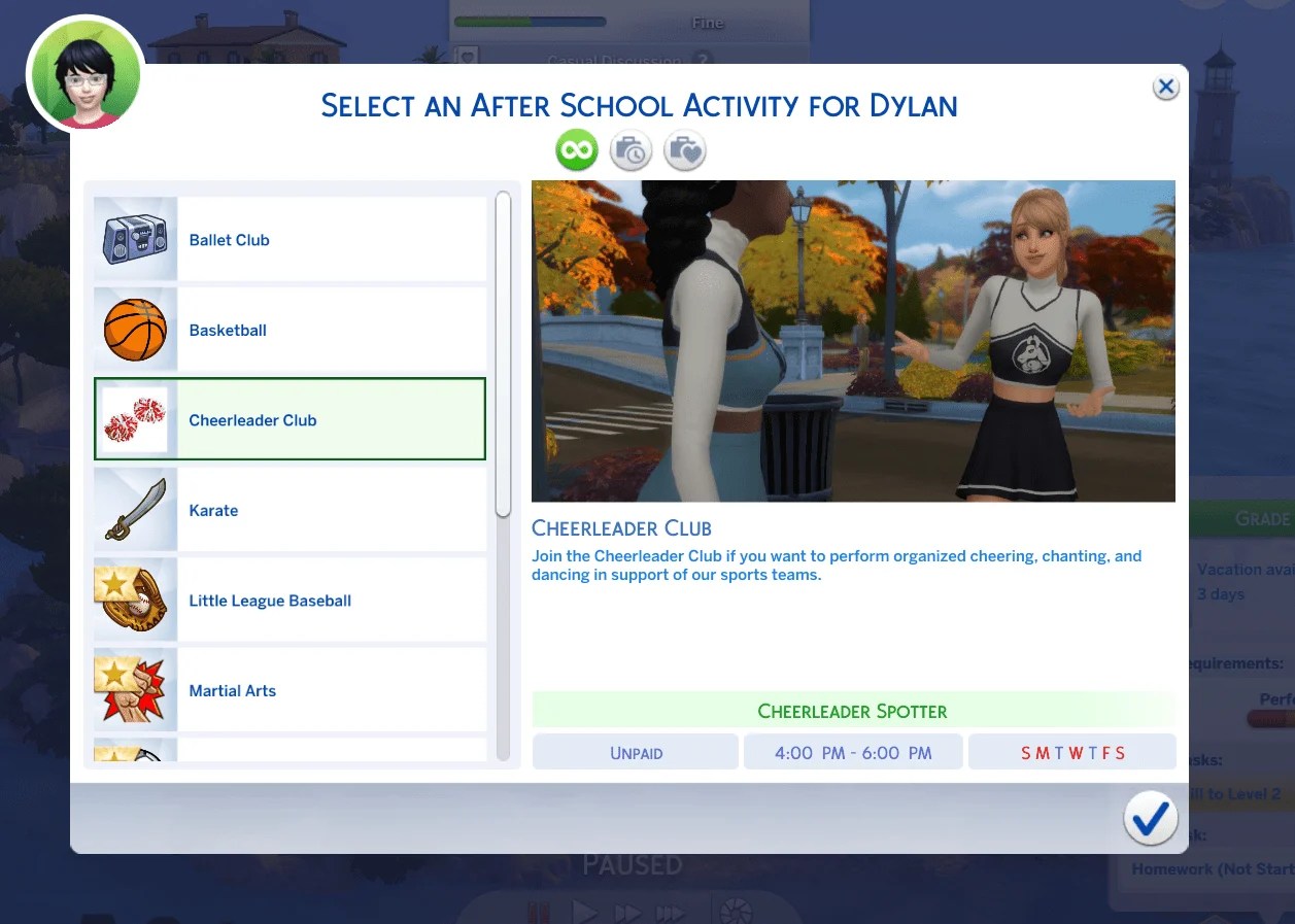 Try The Best After School Activities for The Sims 4 (2024 Update