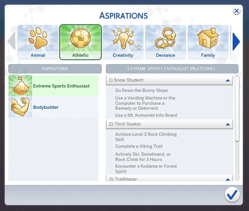 All Sims 4 Aspirations Unleashed Master Your Sim's Destiny!