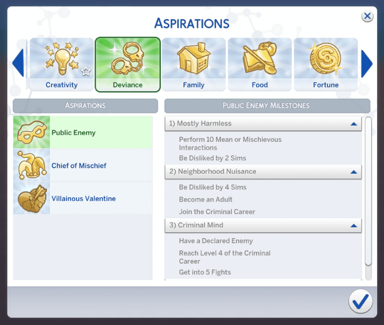 All Sims 4 Aspirations Unleashed Master Your Sim's Destiny!
