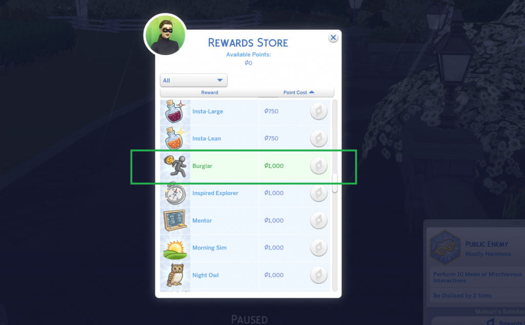 Burglar Mod Bring Back Terrific Thieves in TS4!