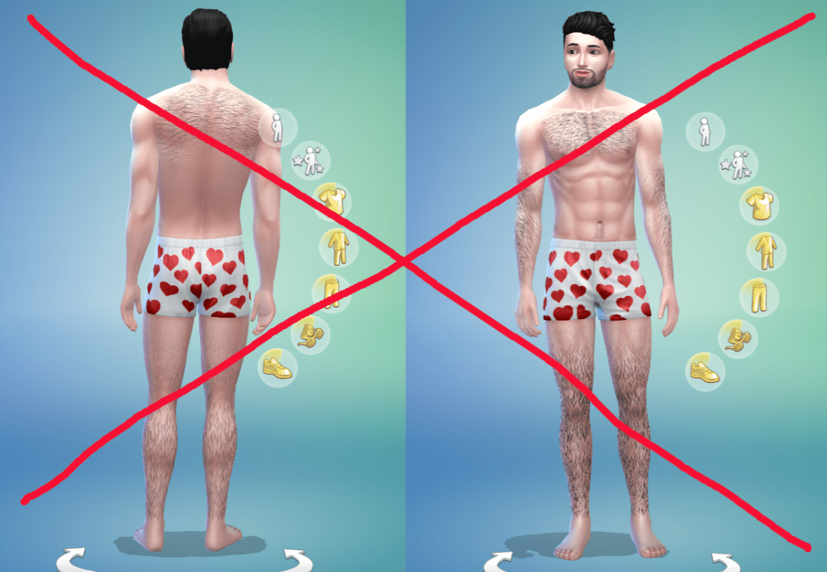 14 Body Hair Mods To Make Your Sims Go Wild! — SNOOTYSIMS