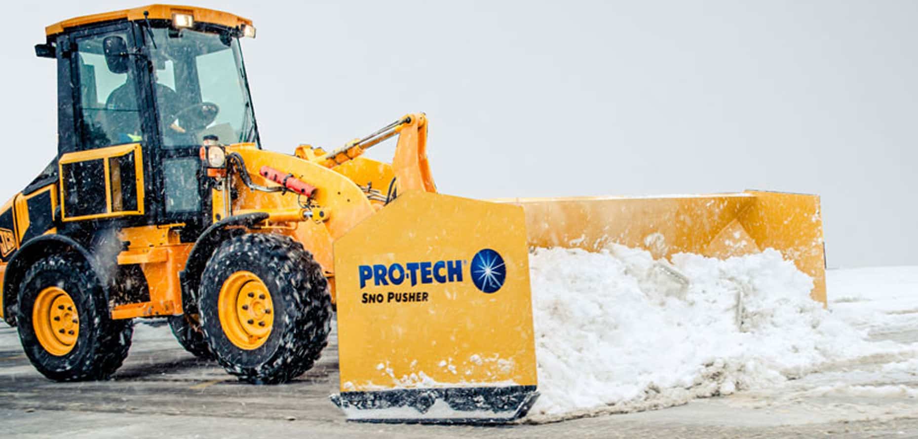 Rubber Edge Sno Pusher Snow Pusher, Snow Plow