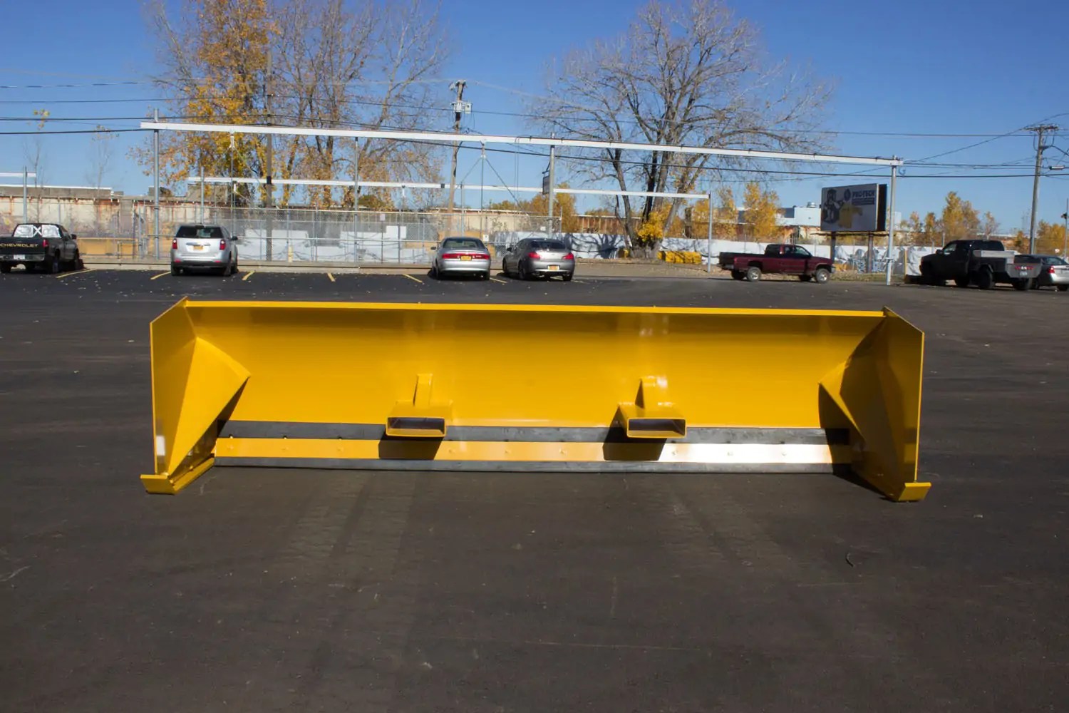 Forklift Snow Plow and Snow Pusher ProTech Sno Pusher