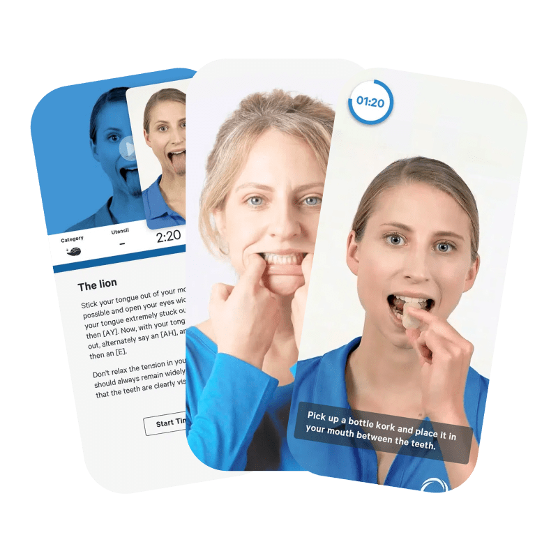 Your personal antisnore gym SnoreFree® App