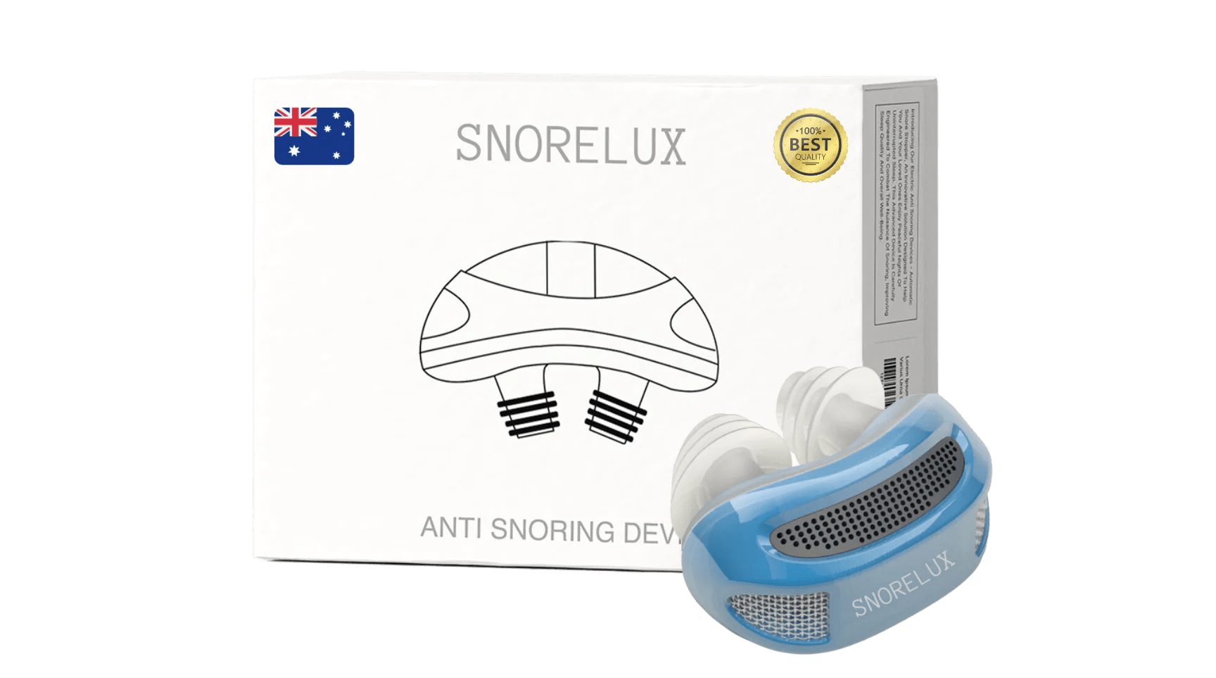 Snorelux® AntiSnoring Device