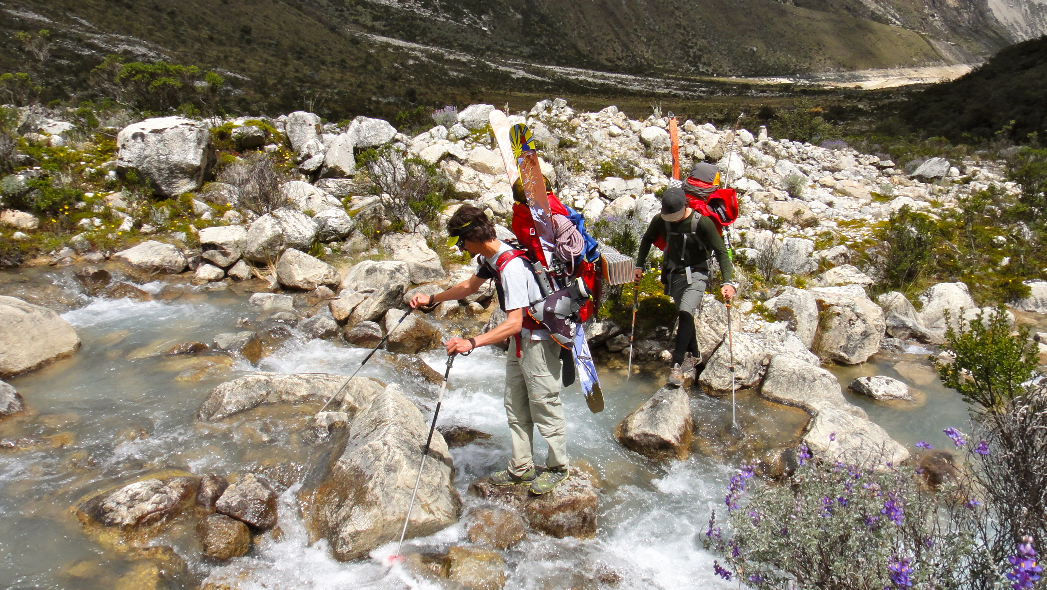 Skiing in Peru's Cordillera Blanca Artesonraju (Paramount Peak