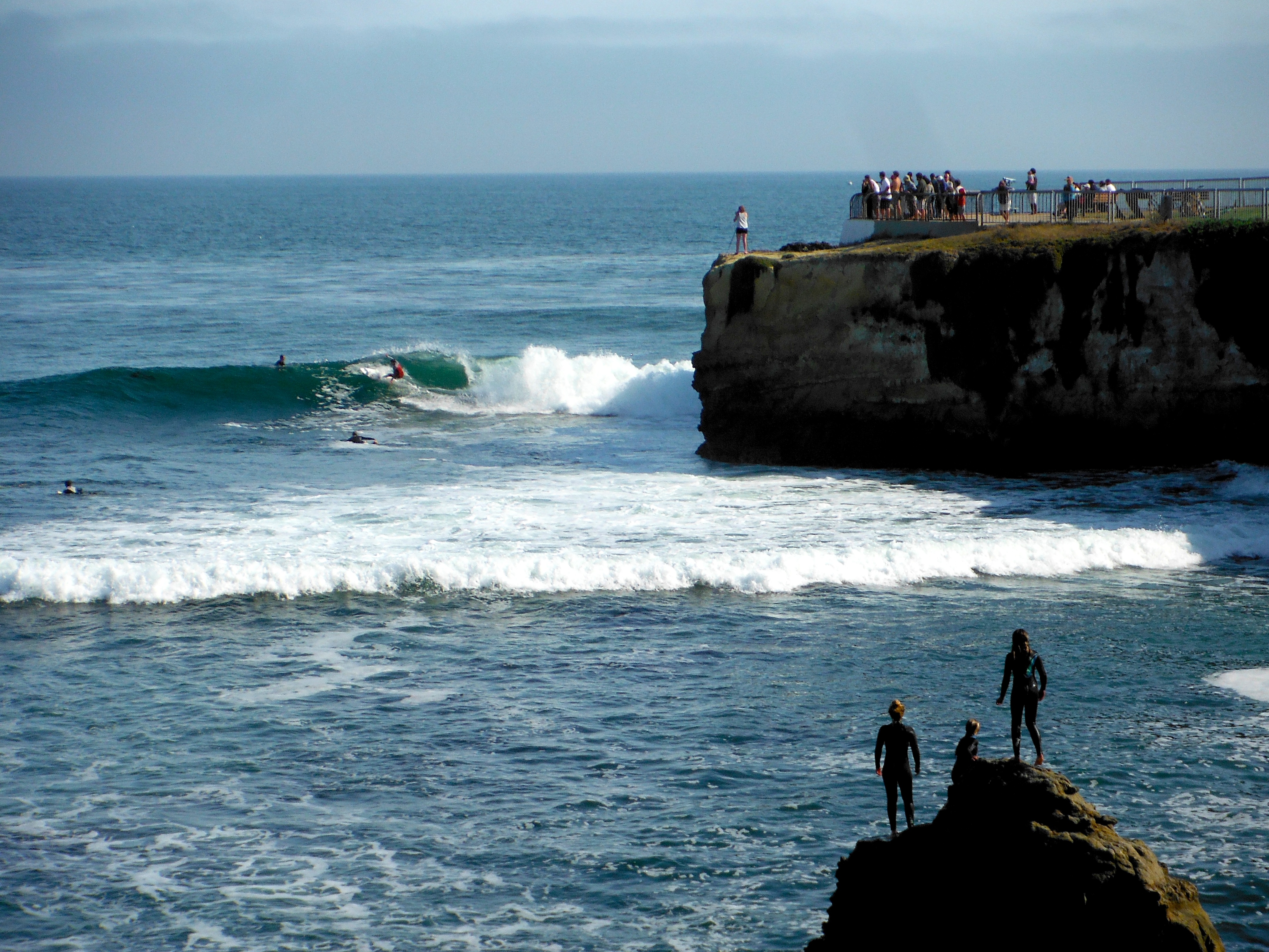 Steamers Lane, Santa Cruz, CA Conditions Report July 2nd Photo Tour