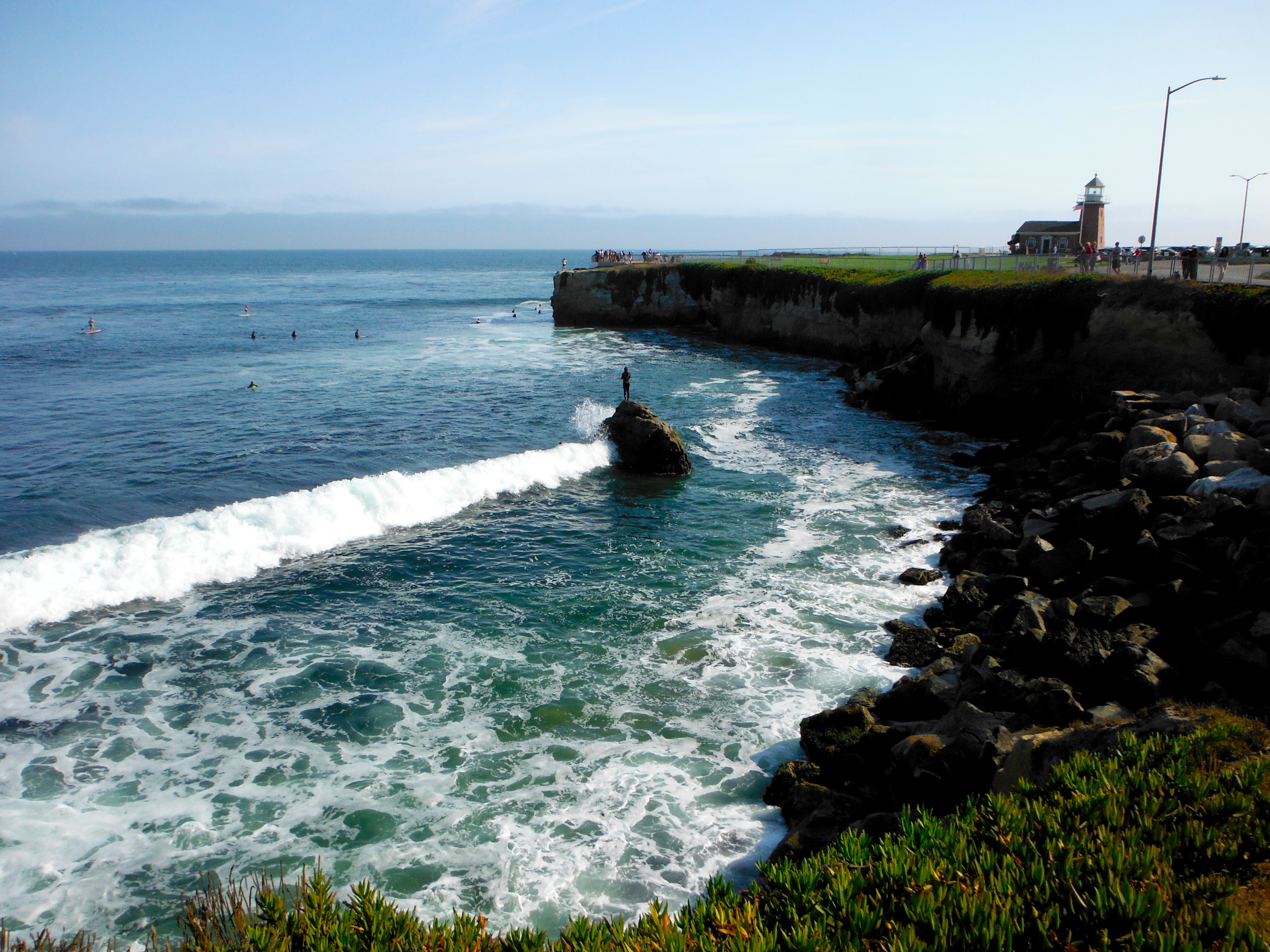 Steamers Lane, Santa Cruz, CA Conditions Report July 2nd Photo Tour