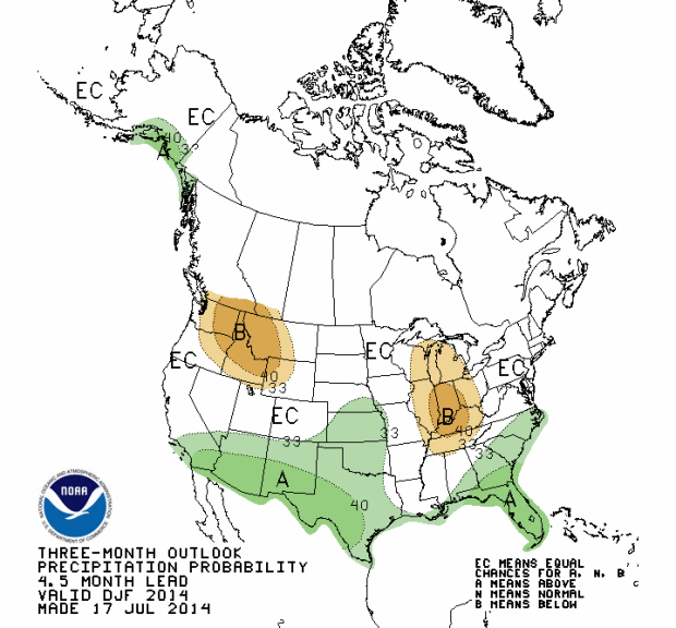 Official NOAA 2014/15 Winter Weather Forecast for the USA SnowBrains