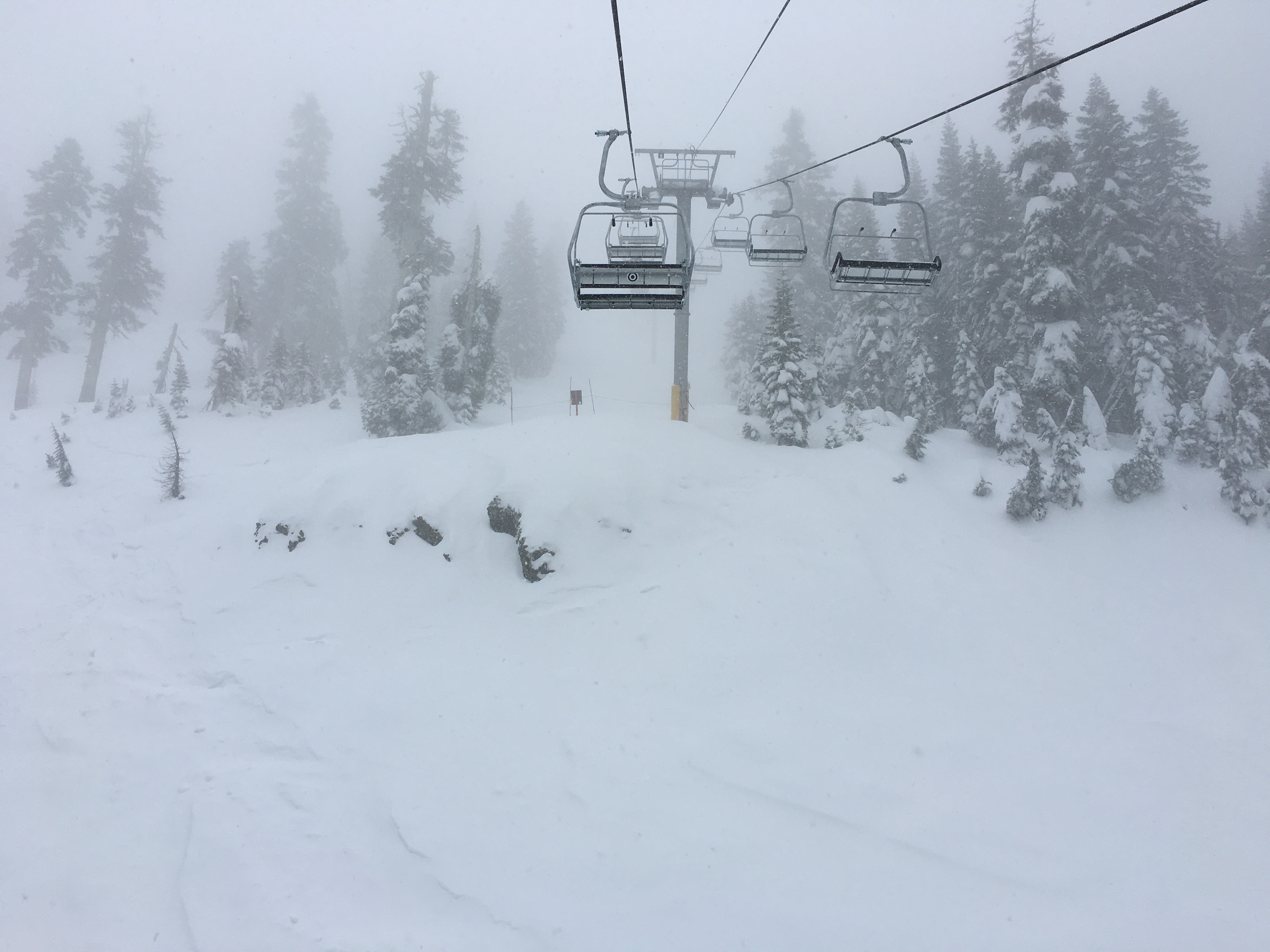 Sugar Bowl, CA Conditions Report + Photo Tour The Most Snow in