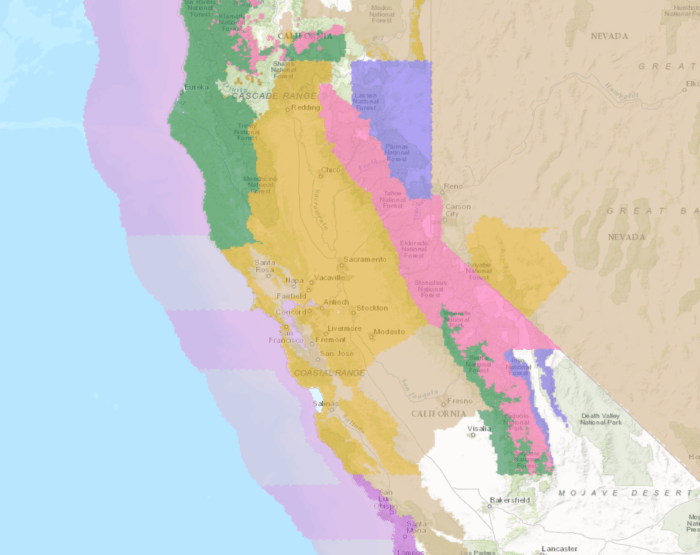 California Snow Levels Fall Below 5000ft Tonight Total Snow