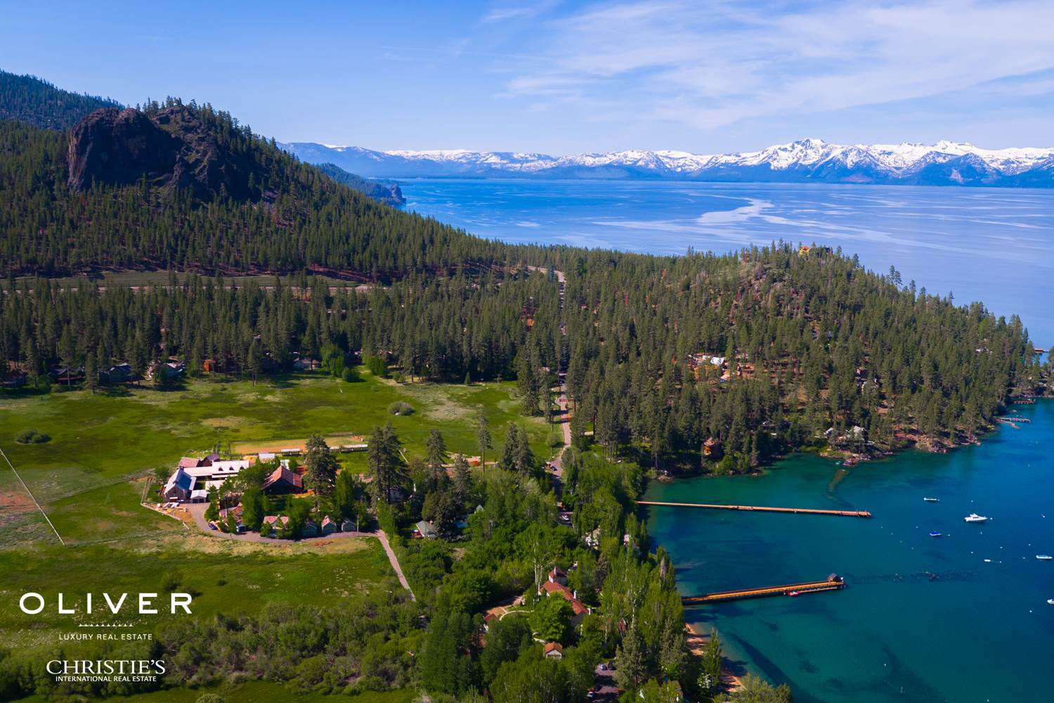 69 Million Estate For Sale on Lake Tahoe, NV Includes 200' of