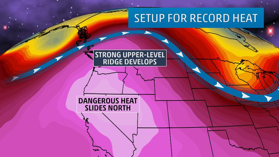 Heat Wave Breaks Record Highs Along the West Coast SnowBrains