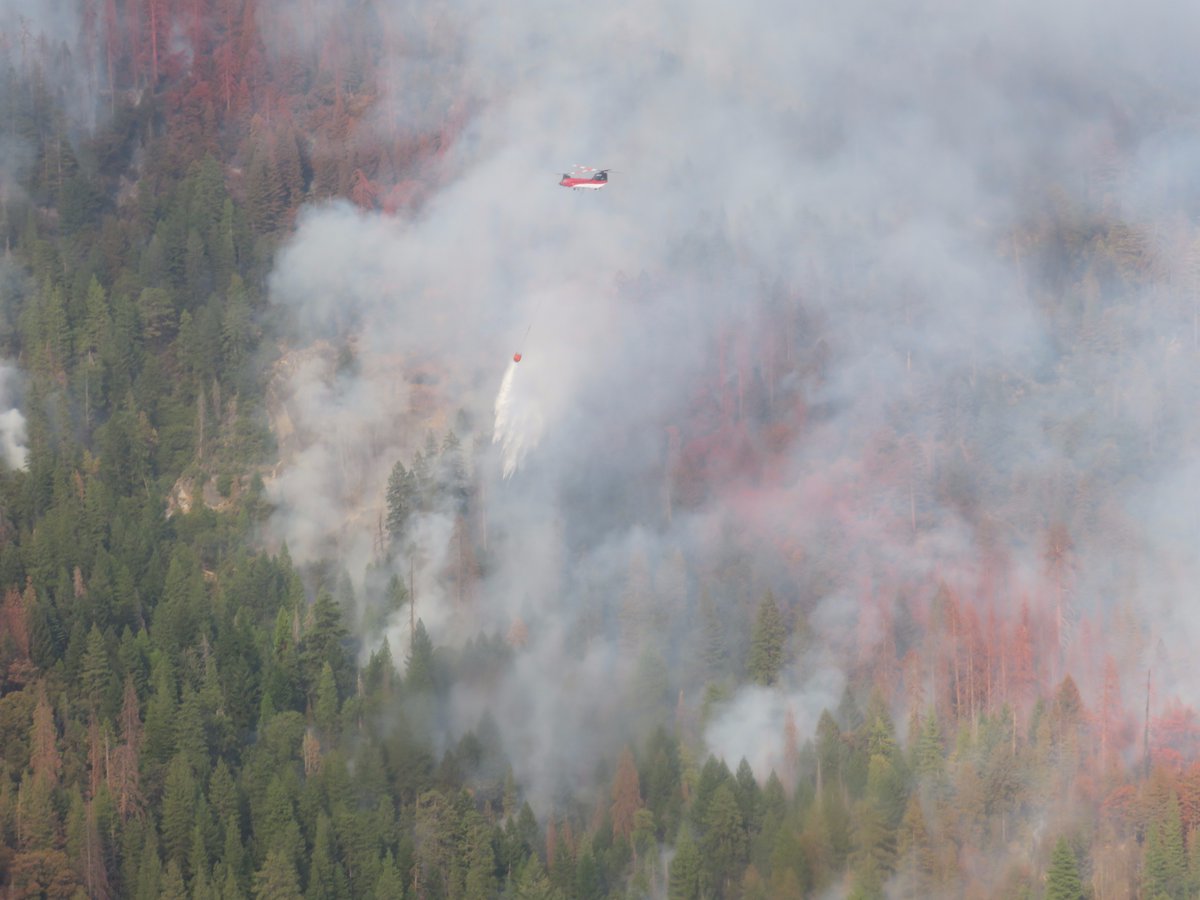2 Fires In Yosemite National Park Forest Air Quality Is Poor