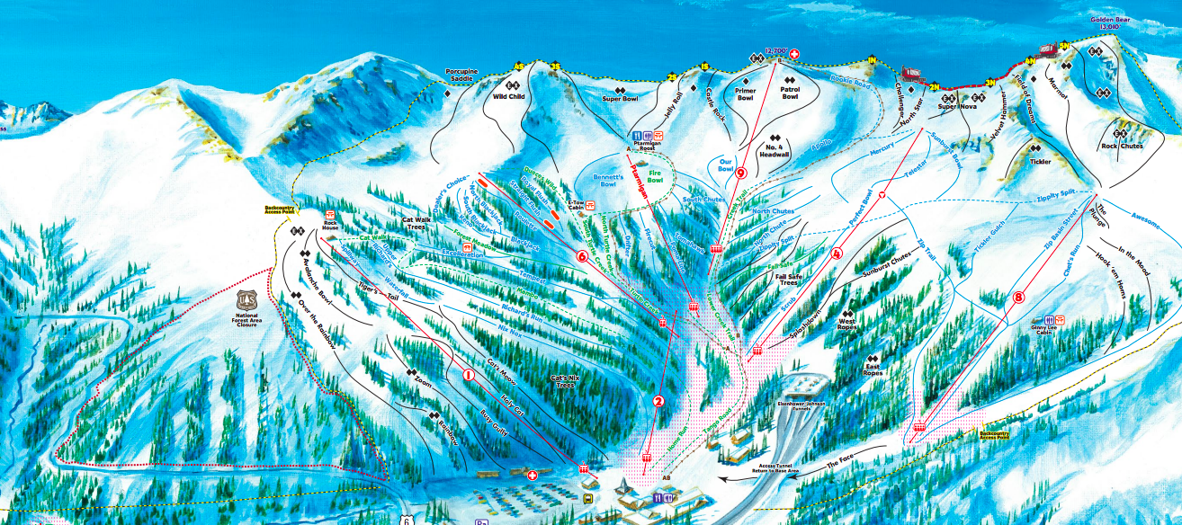 Loveland Ski Resort Map Loveland, Co Opens For Season This Friday - Snowbrains
