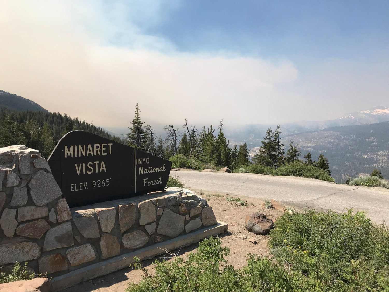Mammoth, CA is Being Smoked Out by the Lions Point Fire SnowBrains