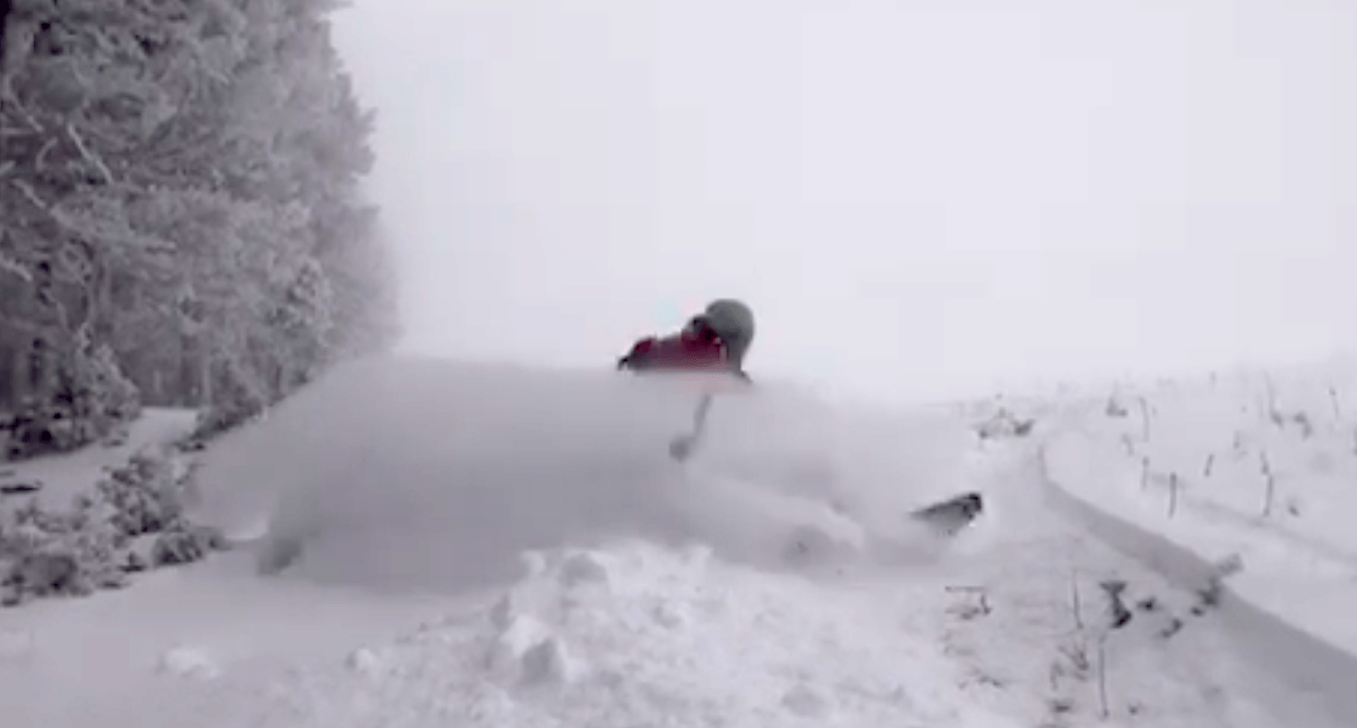 VIDEO Skiing 18" Of Fresh Powder At Great Divide Ski Area, MT Today