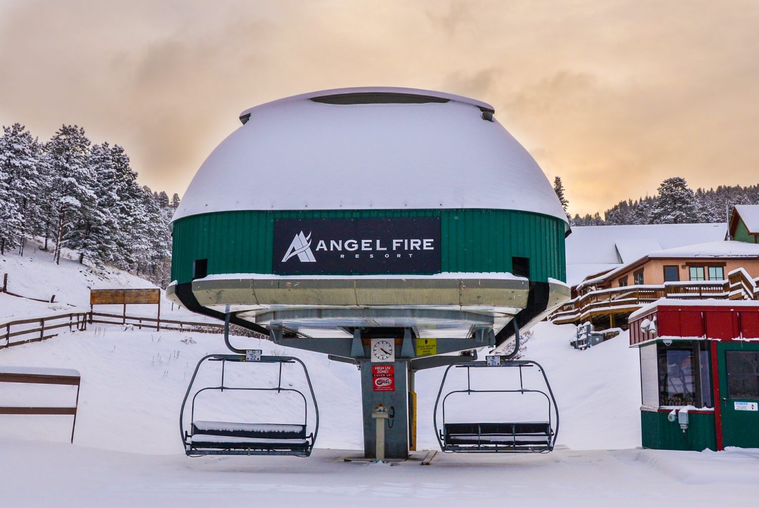 Angel Fire Resort, NM Has Already Received 54 Of The Snowfall That