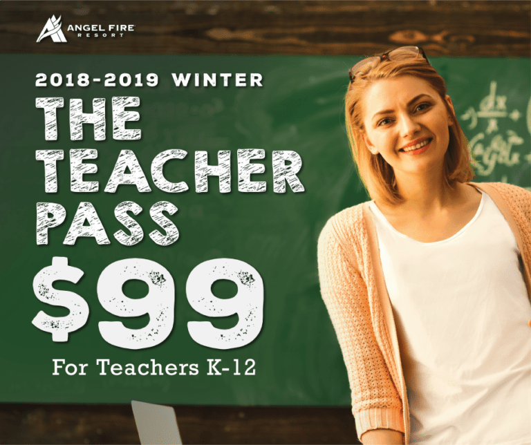 Angel Fire Resort, NM Thanks Teachers With a 520 Discount SnowBrains