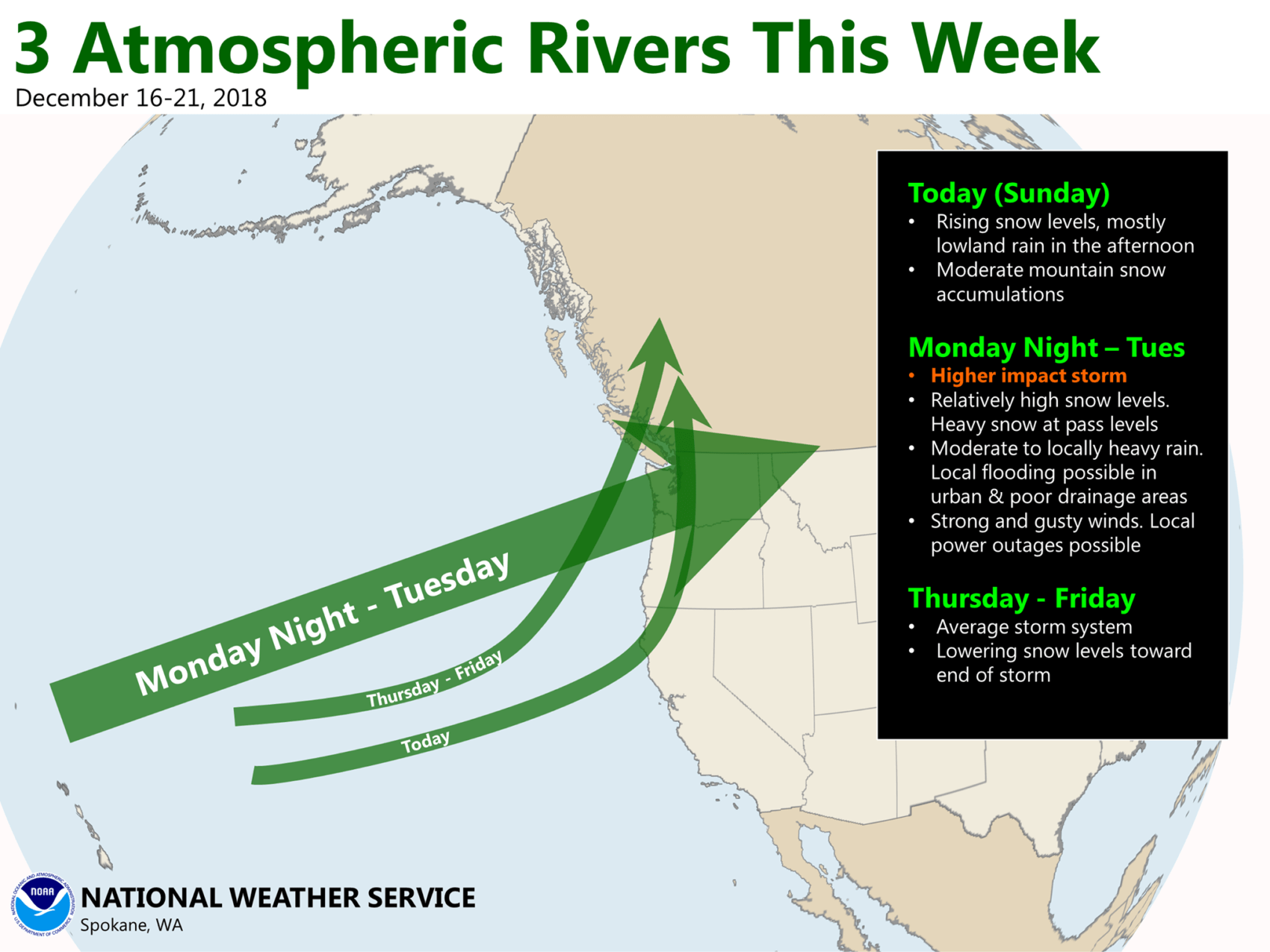 NOAA Winter Storm Warning Issued For Mt. Baker Ski Area, WA Up To 21