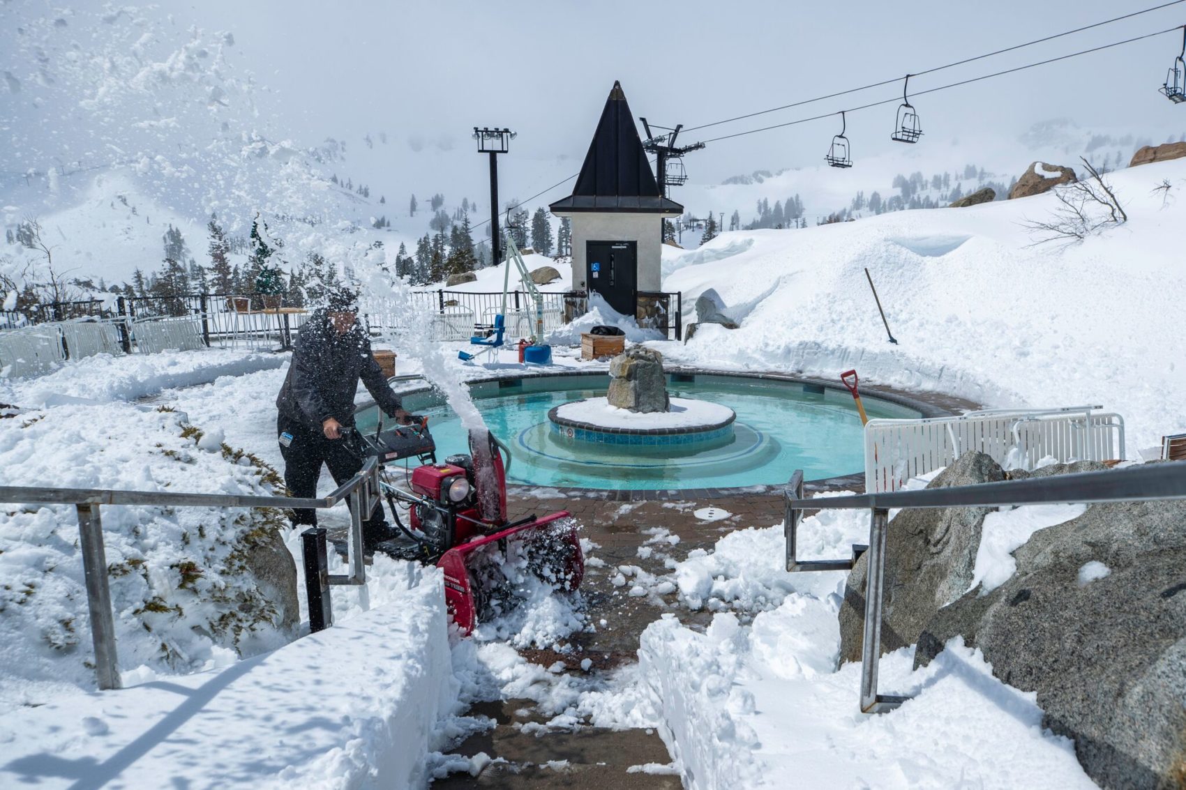 Squaw Valley, CA Has Received 700" Of Snow This Season & There's More