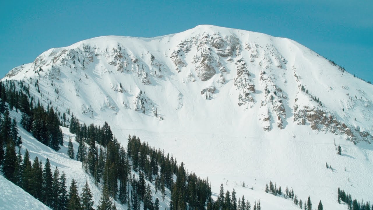 VIDEO First Send Of The Season Down Main Chute At Alta Ski Area, UT