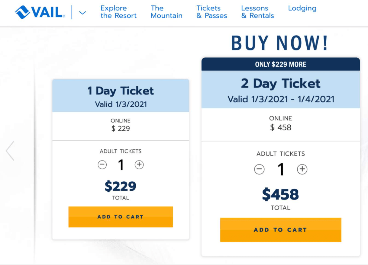 The 9 Most Expensive Daily Lift Tickets in the USA Last Season SnowBrains