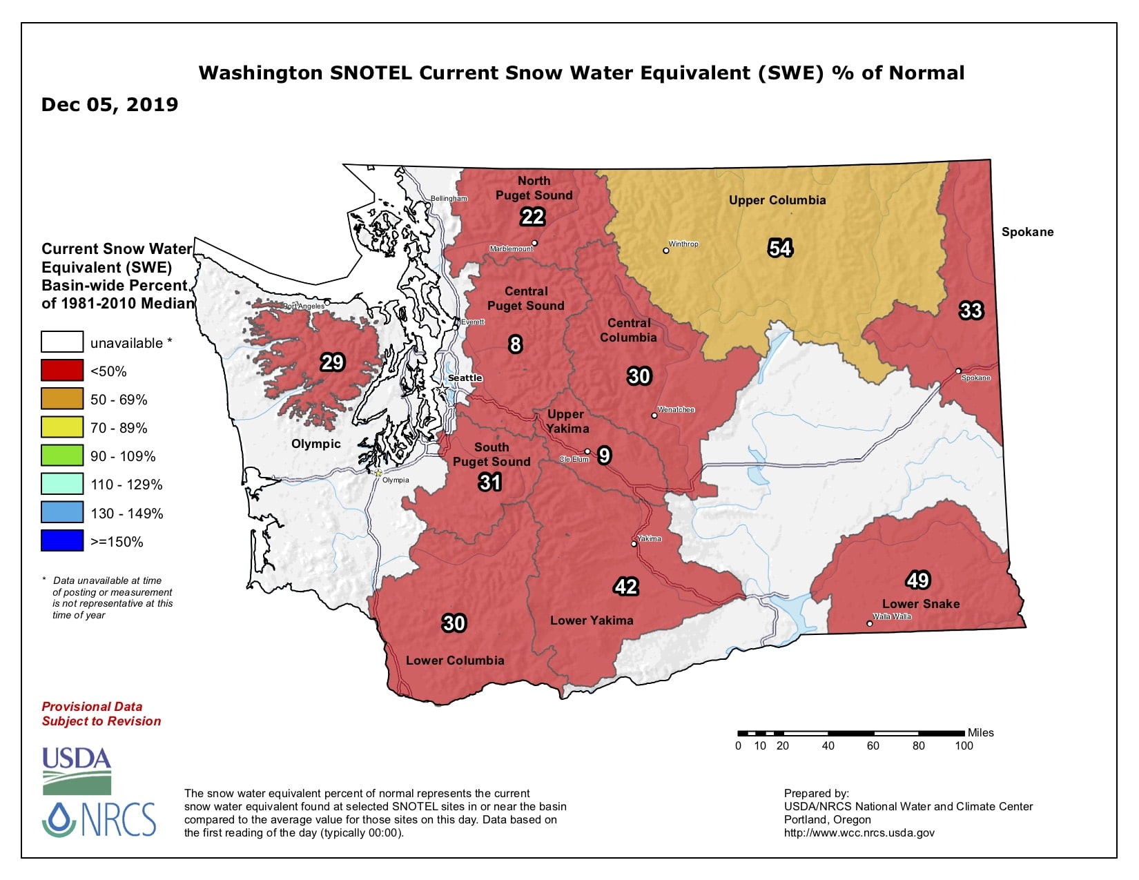 PNW Snowpack Suffering from One of Driest Novembers on Record Rest of
