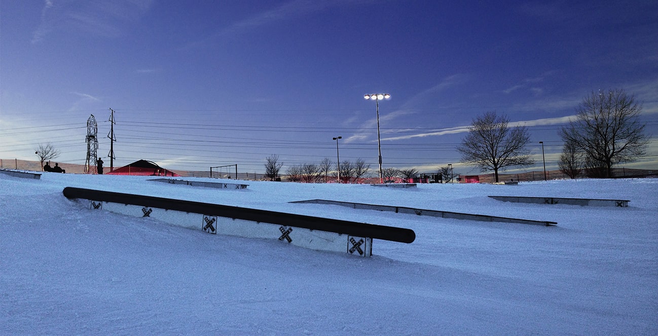 Free Urban Terrain Park in Downtown Denver, CO, Opens for the Season