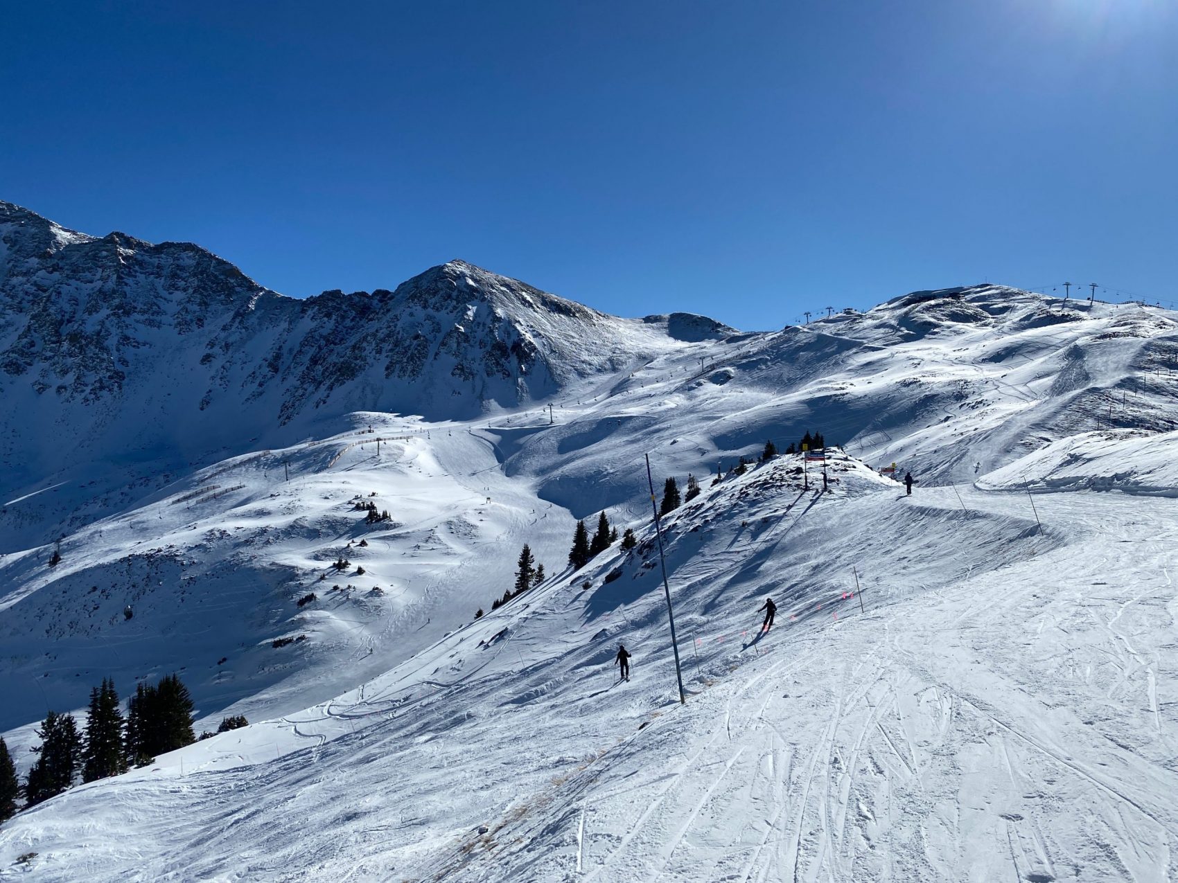 Arapahoe Basin, CO Conditions Report Beautiful Weather and Low Tide
