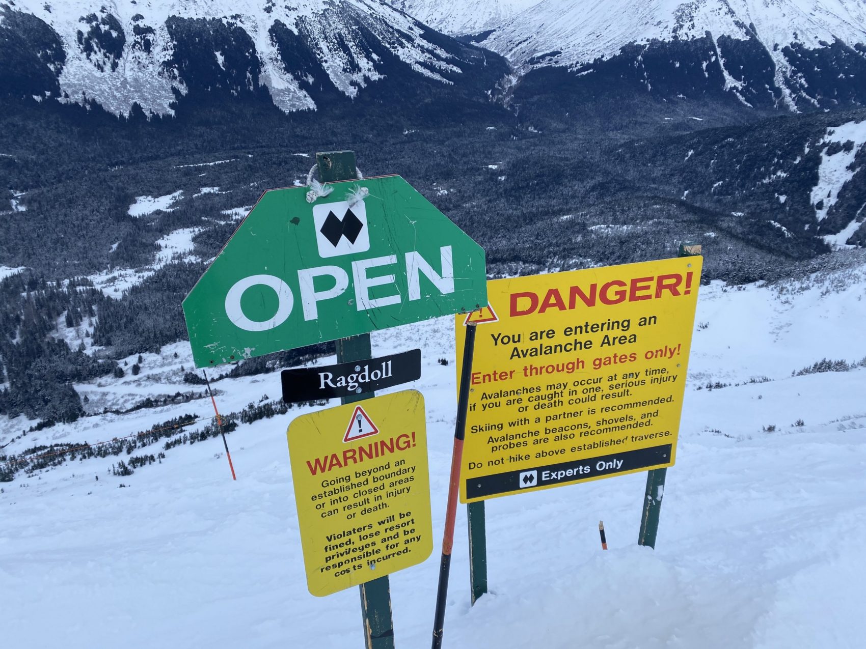 Alyeska Ski Resort Map