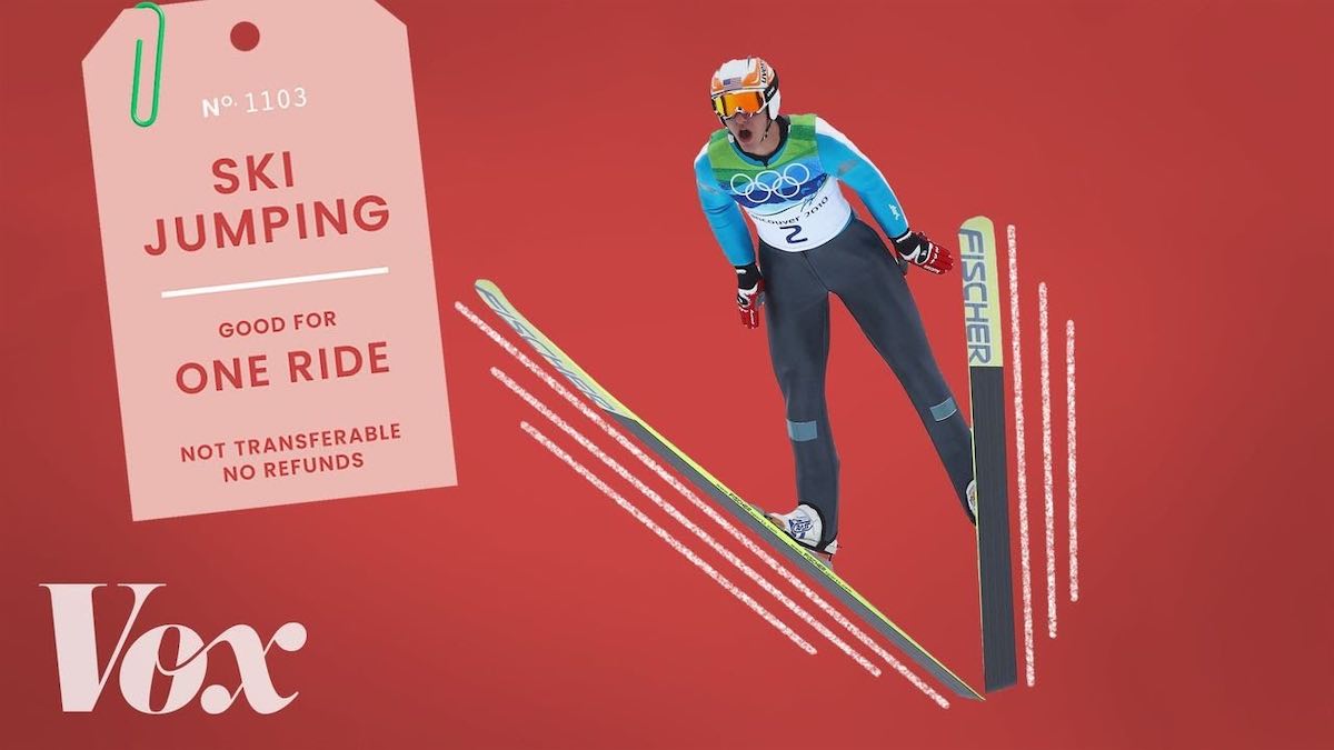 [VIDEO] Why Do Ski Jumpers Hold Their Skis in a V Shape? SnowBrains