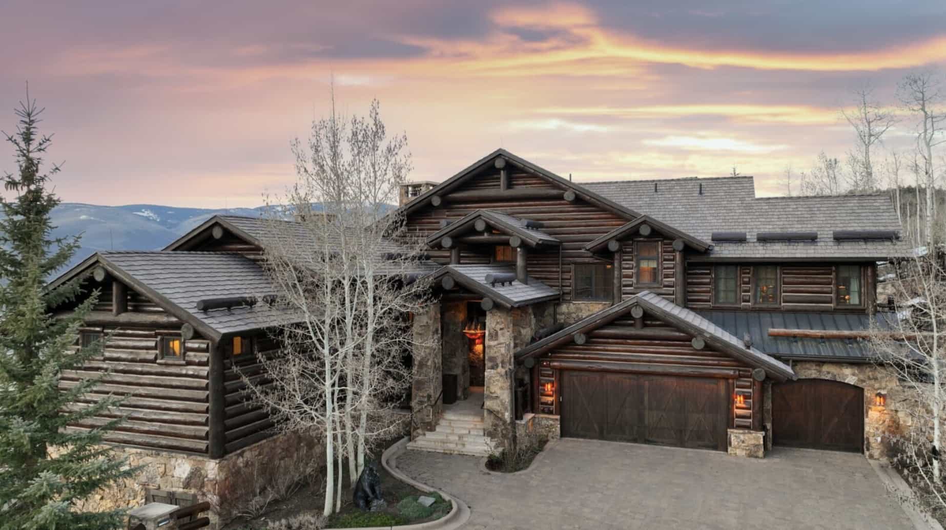 [FOR SALE] SkiIn SkiOut Luxury Log Cabin at Beaver Creek, CO, for 17.5Million SnowBrains