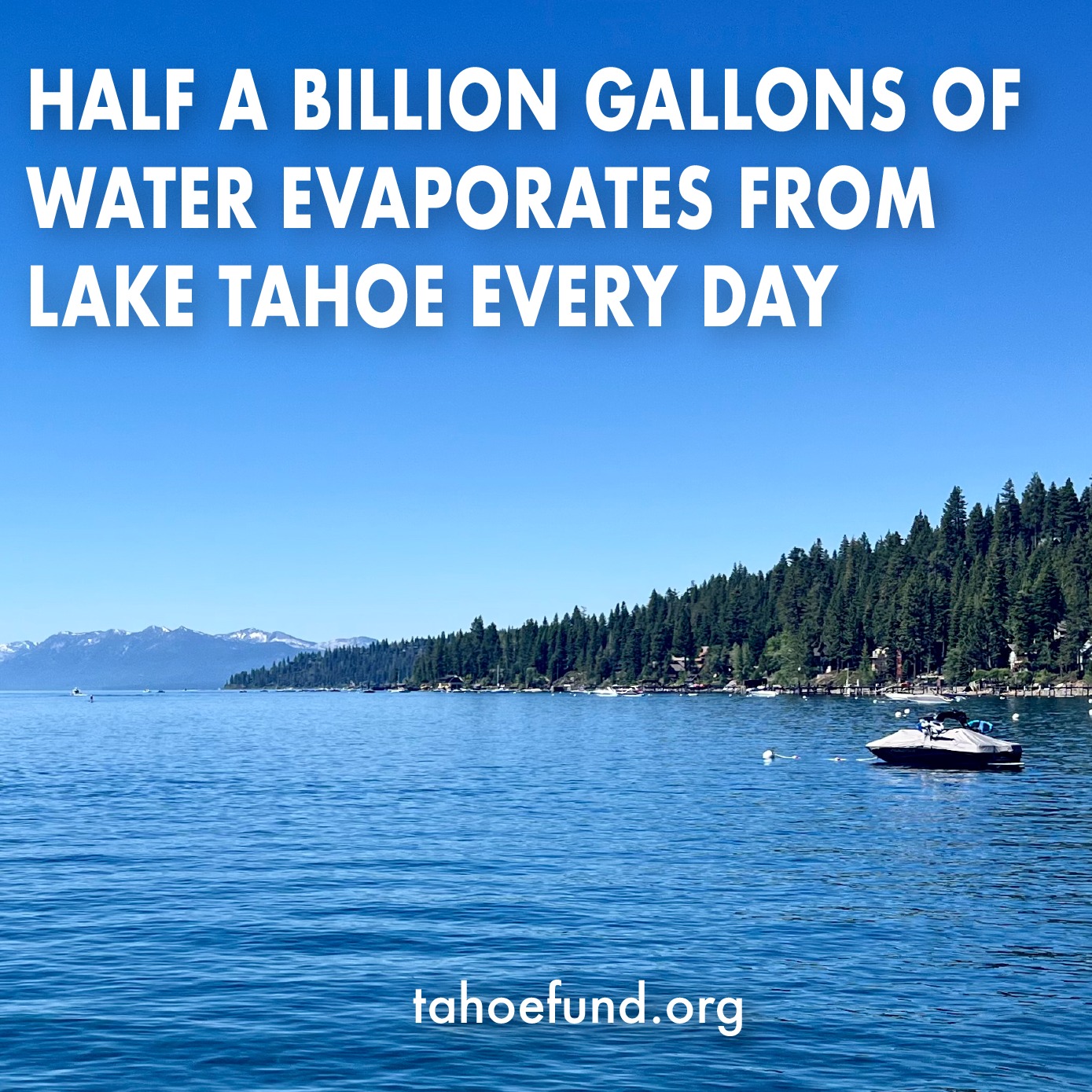 Did You Know That 500,000,000 Gallons of Water Evaporate from Lake