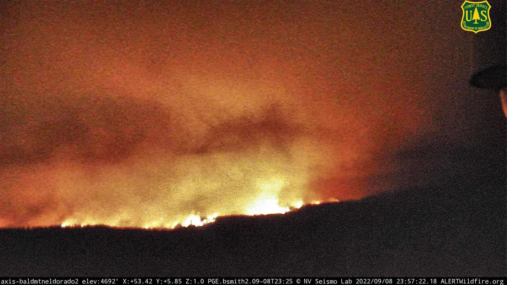 Mosquito Fire in Placer County, CA, Doubled in Size Overnight Blaze Started by PG&E Faulty