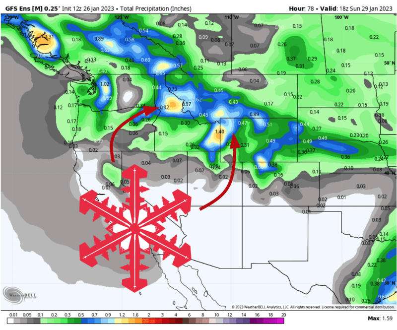 SnowBrains Forecast Good Week for the Northern Rockies LaptrinhX / News