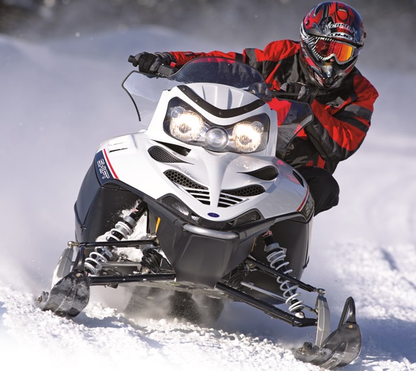 First Ride 2012 Polaris 550 IQ Shift SnowGoer