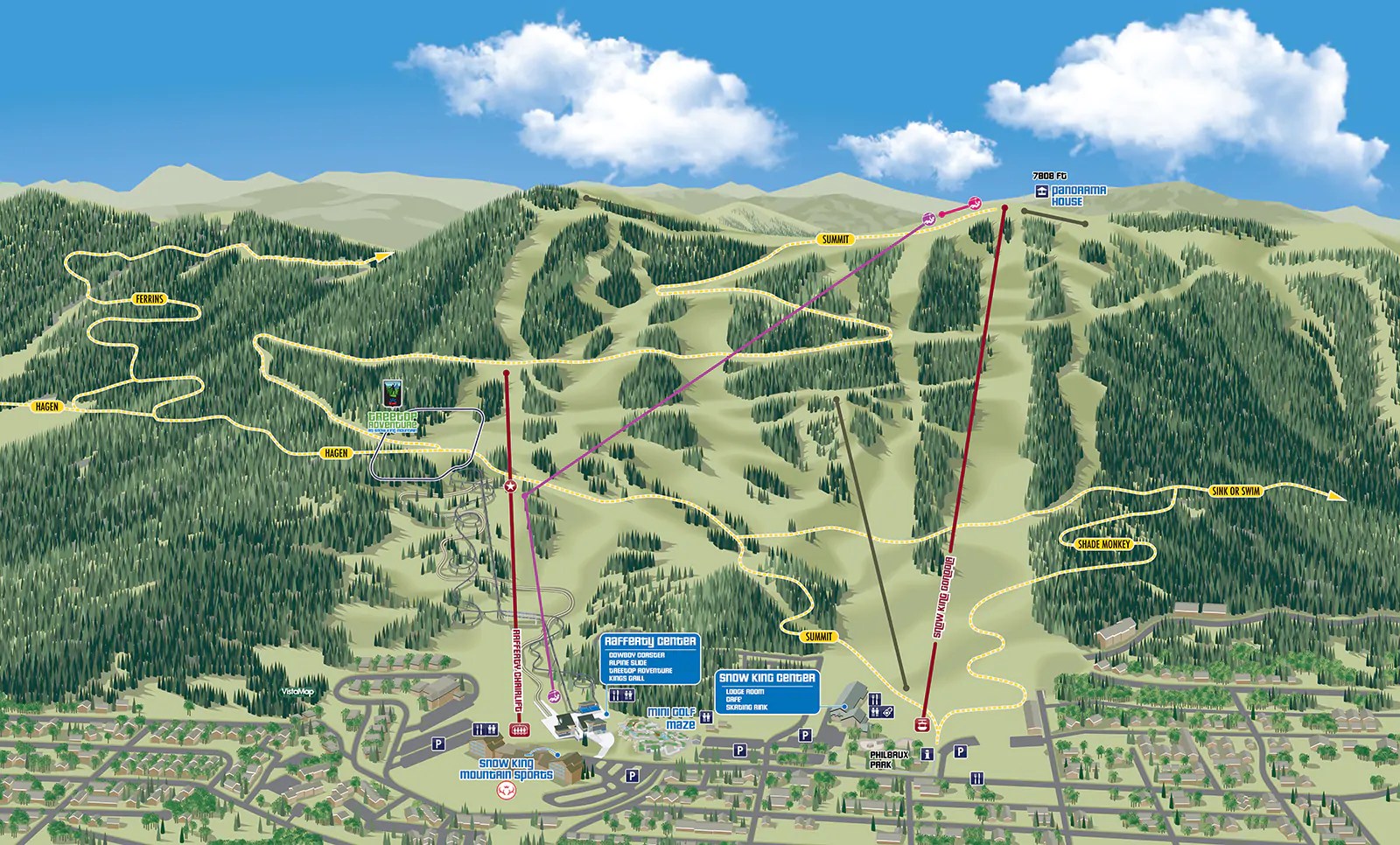 Snow King Trail Map Snow King Trail Map | Jackson Hole Skiing At Snow King