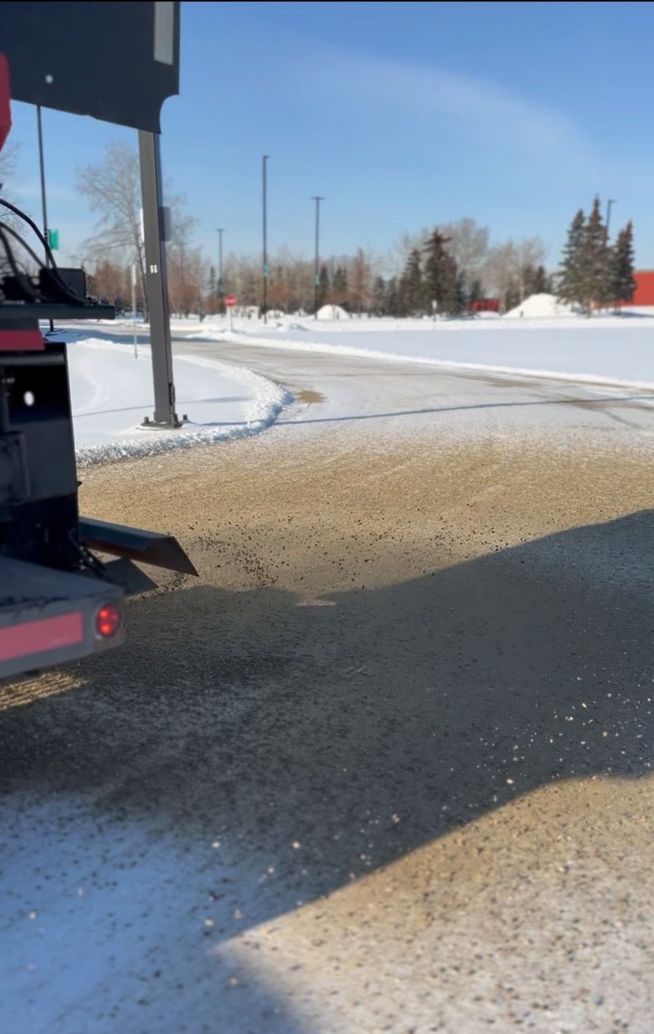 Best Parking Lot Sanding Edmonton