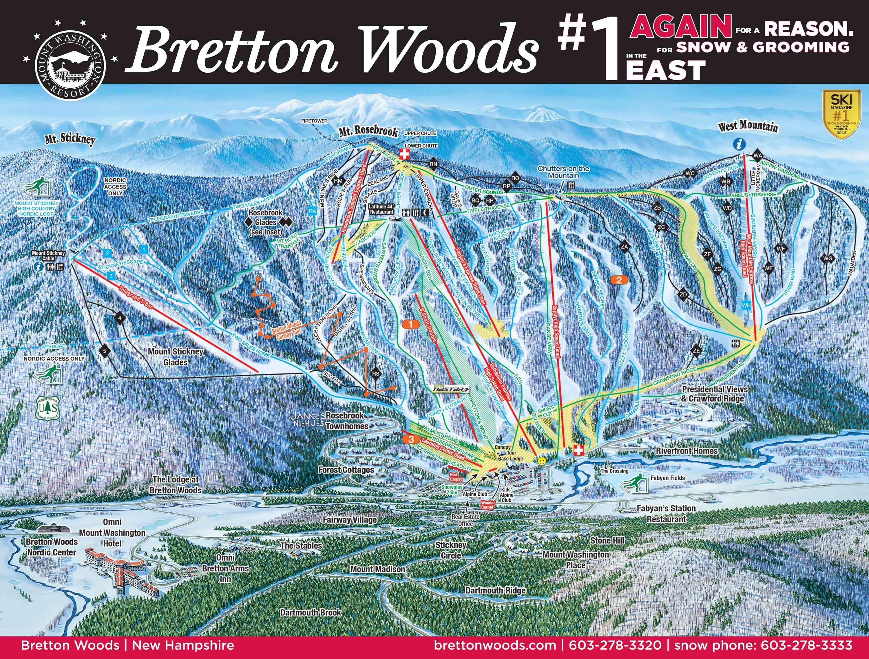 Bretton Woods Ski Resort Lift Ticket Information SnowPak