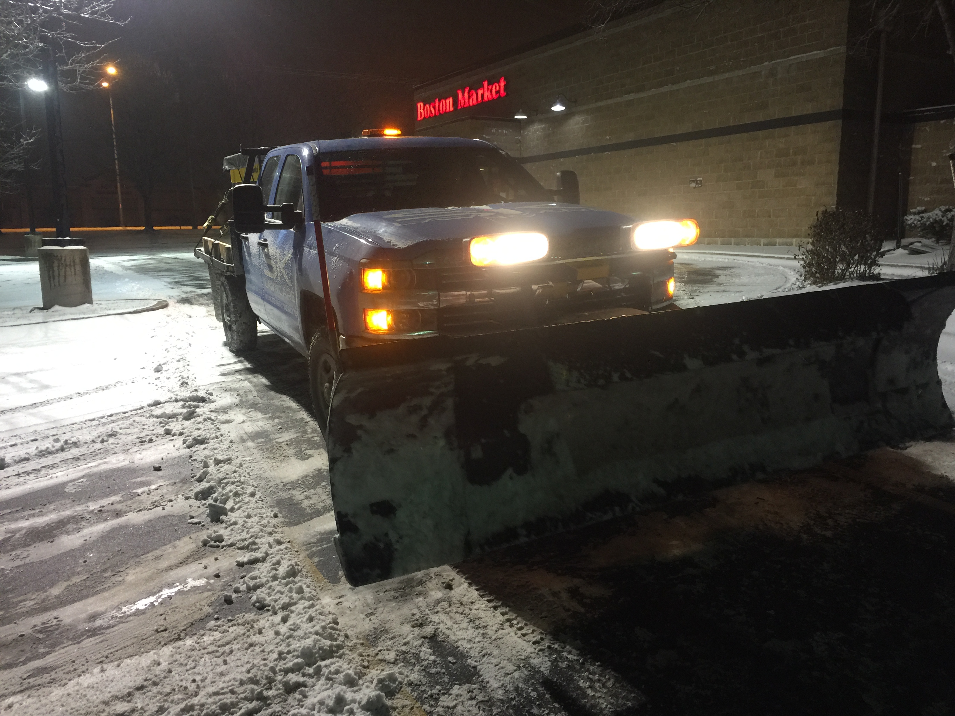 Snow Removal For Businesses in Kansas City Snow Plow KC