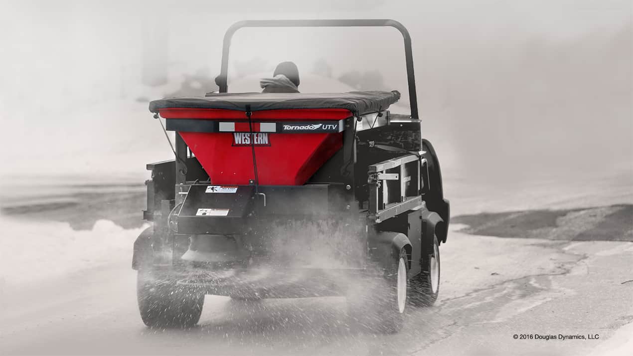 Western UTV Salt Spreader Units SnowplowsPlus