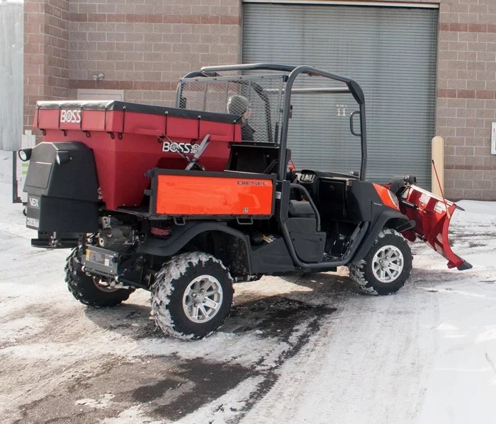 Boss VBX 3000 UTV Hopper Salt Spreader