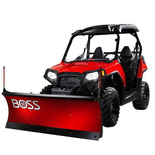 Boss UTV Snow Plow Straight Blade
